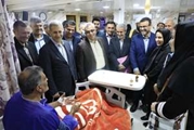 پایش خدمات بیمارستان بعثت اشکنان با حضور رئیس دانشگاه علوم پزشکی شیراز