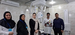 تقدیر از پرسنل بخش تصویربرداری بیمارستان بعثت اشکنان به مناسبت روز رادیولوژی